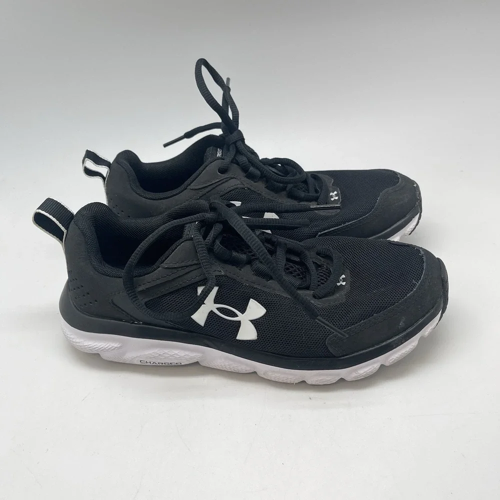 Under Armour Sneakers‎ Womens 6 Charged Assert 9 3024591-001 Black Running Shoes
